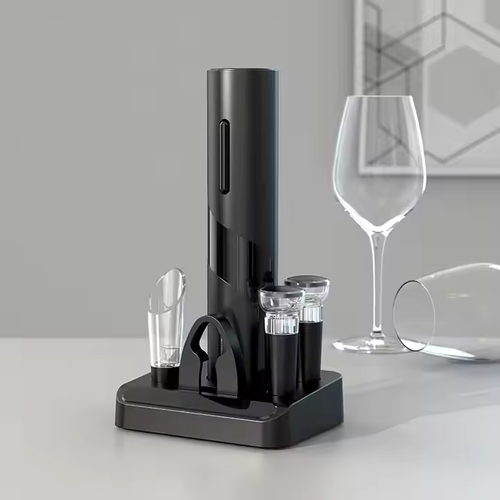 5 in 1 New Gadgets 2023 New Arrival Premium Electric Wine Aerator Bottle Opener Accessories Gift Set of 5