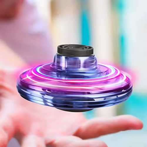 Induction Toy Fingertips Upgrade Flying Gyro UFO