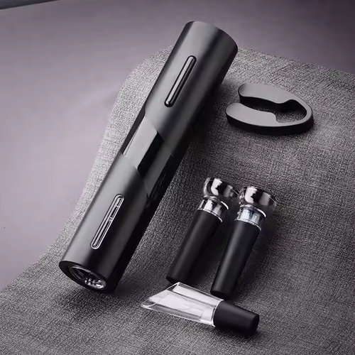 5 in 1 New Gadgets 2023 New Arrival Premium Electric Wine Aerator Bottle Opener Accessories Gift Set of 5