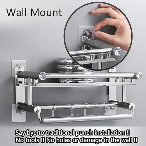 🔨10 Pack Adhesive Wall Hooks, Wall Hangers Without Nails, No Damage Picture Hooks Waterproof and Rustproof to use Inside Kitchen, Bathroom, Home and Office (B)