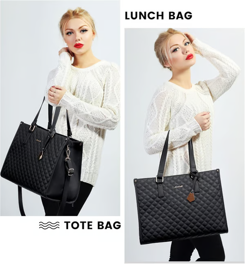 🔥Hot Sale 50% OFF🔥2 in 1 Lunch Tote Bag for Women