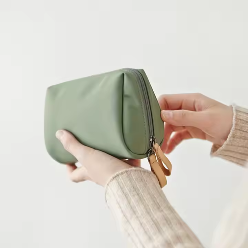 Makeup Bag Organizer Pouch Women's Cosmetic Bags Custom Small Portable Toiletry Bag Hanging for Travel