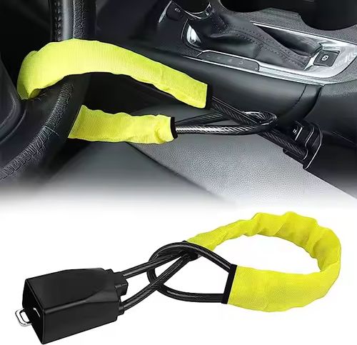 🚗Car Steering Wheel Lock Seat Belt Lock Anti-Theft Device