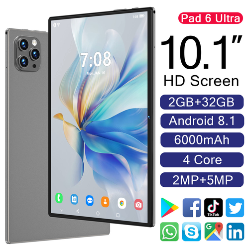 The best-selling Pad 6 Ultra tablet computer is 10.1 inches, with 5G network and 2+32G Android system