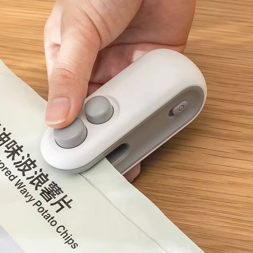USB Rechargeable Portable Food Plastic Bag Sealer Vacuum Mini Sealing Machines