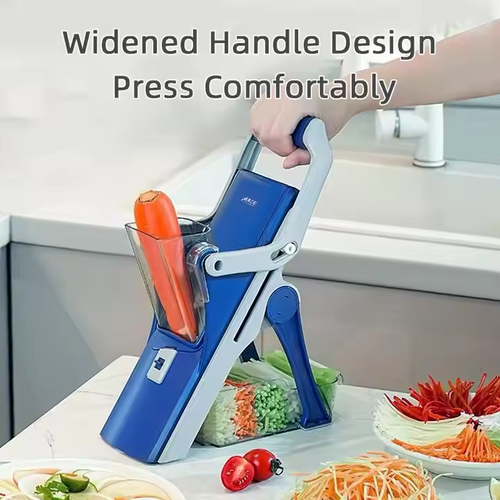 Vegetable Cutter Slicer Manual Food Chopper Fruit Potato Cucumber Carrot Meat Slicer Shredder Safe Slice