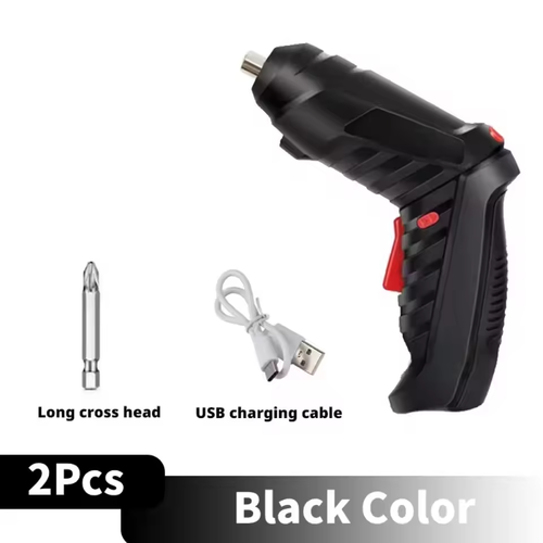 47 PCS 3 6V Cordless Screwdriver Set with 1800mAh Battery Portable Electric Screwdriver for Household Maintenance Power Tools