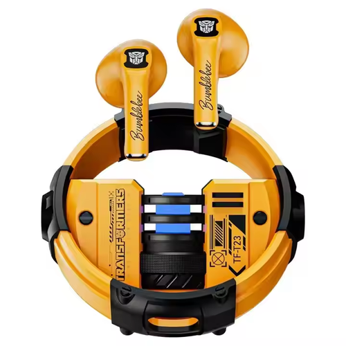 Original Transformers Earbuds Zinc Alloy Casing RGB Light Sports Gaming Waterproof Hifi Bass Tws Wireless bluetooth Earphone