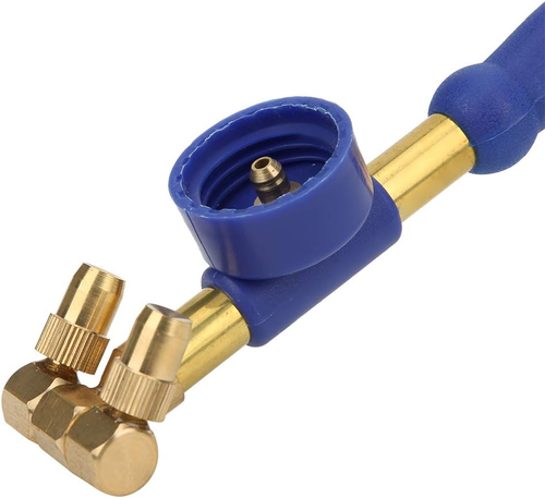 Double-headed spray gun, made of full copper, 38cm