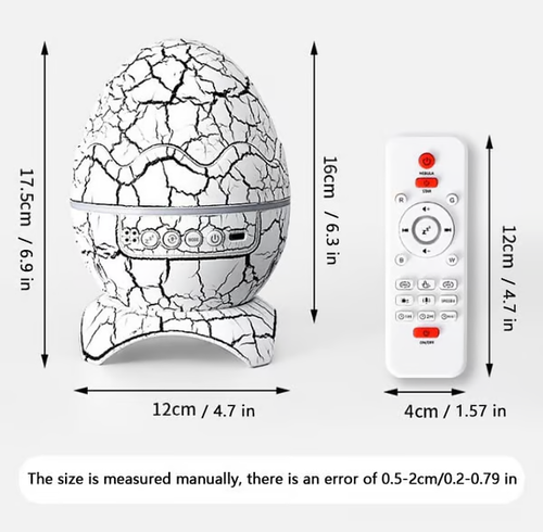 Dinosaur Egg Star Projector Light