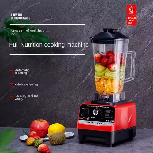 Silver Crest 2L Industrial 8500W Food Crusher Blender With