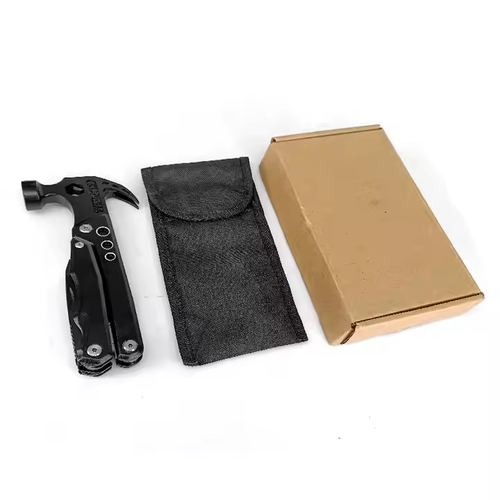 Outdoor Survival Camping Hunting Hiking Multi-functional Pliers Multi-tool Claw Hammer Stainless Steel Tool With Nylon Sheath