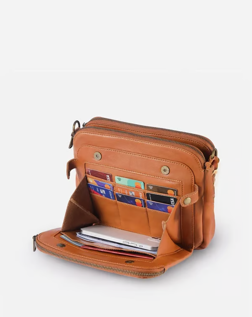 2025 New Crossbody Shoulder Bags And Clutches, Off-Crossbody Leather Shoulder Bags, Purse With Built Multiple Compartments