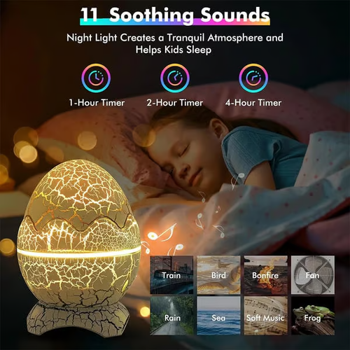 Dinosaur Egg Star Projector Light