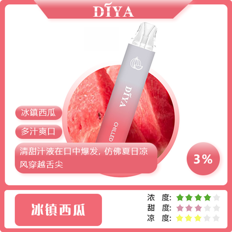 新品上市-DIYA叮啞7500口拋棄式 一次性電子煙 台灣現貨