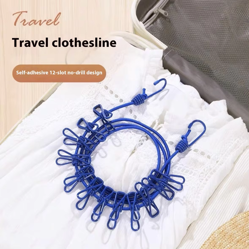 Portable Travel Clothesline Windproof Outdoor