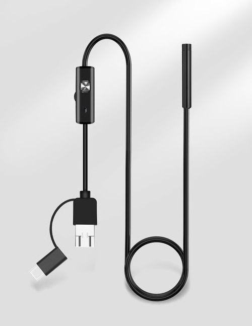 🔎 Plug-and-play endoscope camera – Compatible with Android, USB, and TC (not applicable to Apple systems)