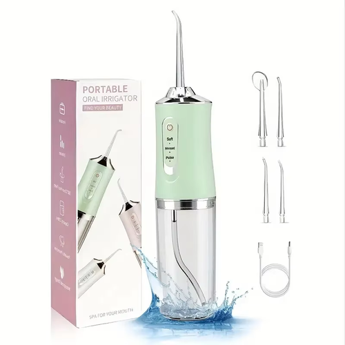 Portable Cordless Dental Oral Irrigator High Pressure Water Flosser for Teeth