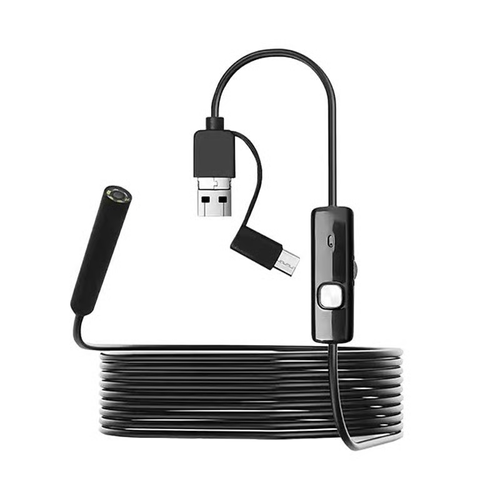 🔎 Plug-and-play endoscope camera – Compatible with Android, USB, and TC (not applicable to Apple systems)