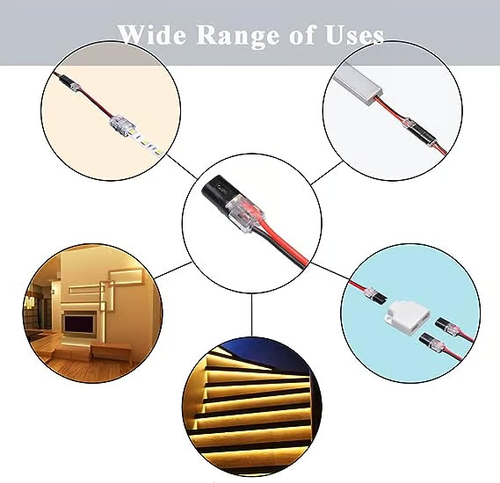 Double-Wire Plug-in Connector With Locking（20pcs）