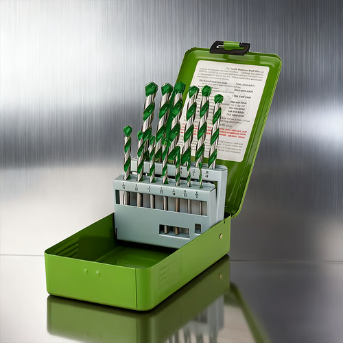 13 Piece Multi-Purpose Drill Bit Set