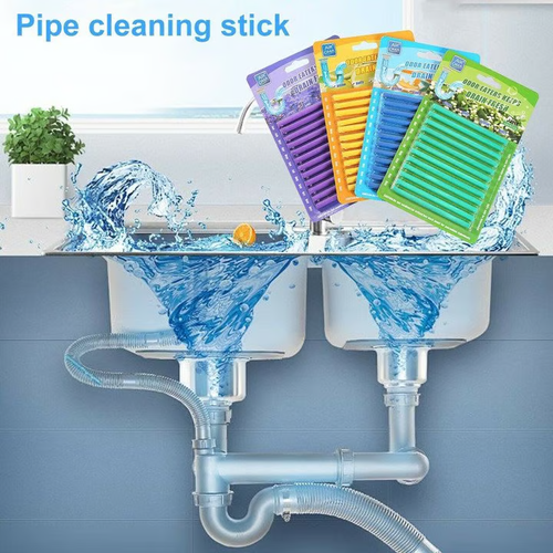 Pipe Cleaning Sticks Oil Decontamination Kitchen Toilet Bathtub Drain Cleaneer.