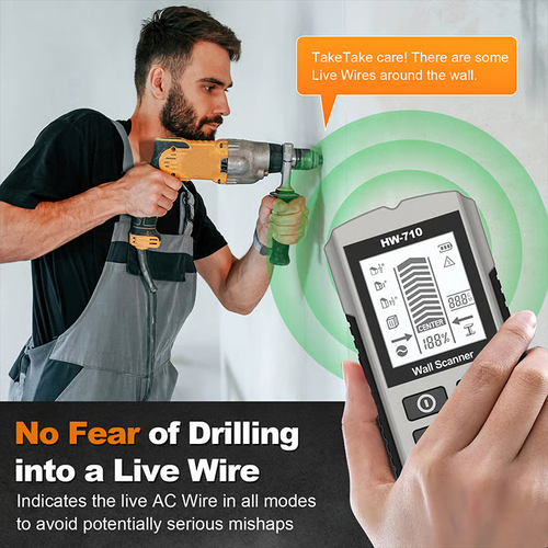 💯Multifunctional Handheld Metal & Wall Detector