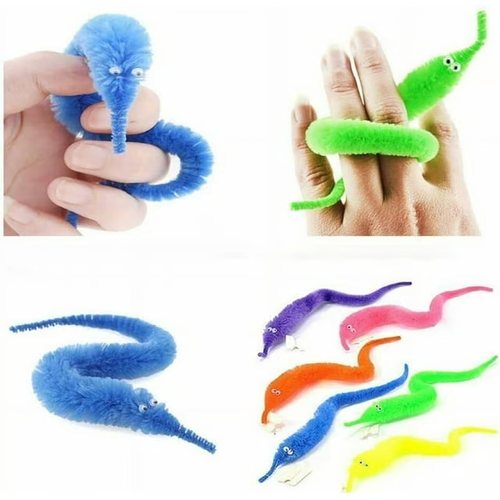 🔥Rainbow Magic Twisty Worm（6pcs Random color）