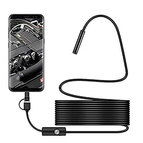 🔎 Plug-and-play endoscope camera – Compatible with Android, USB, and TC (not applicable to Apple systems)