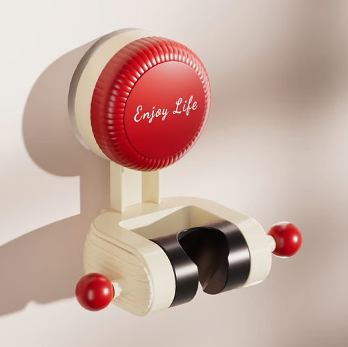 Adjustable Suction Cup Shower Holder（Random colors）