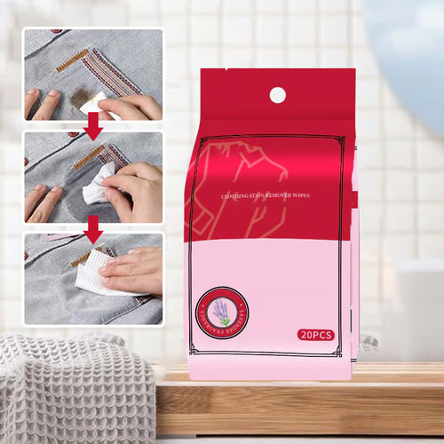 ⚡Stain Removal Wet Wipes（20pcs）