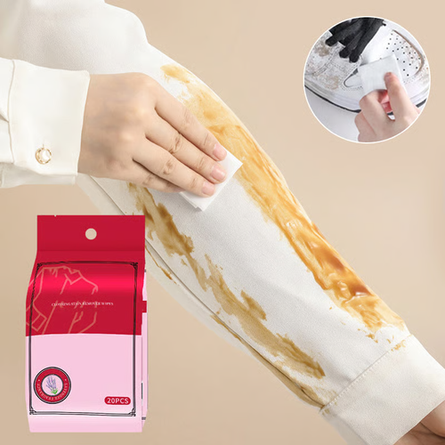 ⚡Stain Removal Wet Wipes（20pcs）