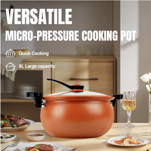🧑‍🍳Michelin Chef Recommended🏆Multifunctional Large Capacity Non-stick Pressure Cooker