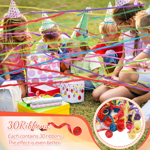 🔥Hand Thrown Streamer Poppers 8 Reviews（30pcs）