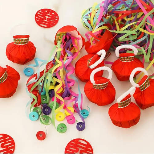 🔥Hand Thrown Streamer Poppers 8 Reviews（30pcs）