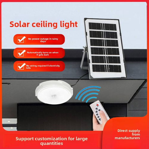 💡💡Modern LED Solar Light, Indoor Outdoor Waterproof Ceiling Pendant Light
