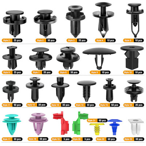 680Pcs Car Push Retainer Clips & Car clips fasteners