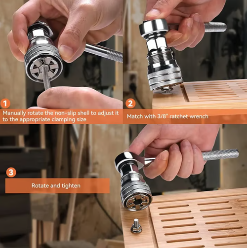 🛠Multi-function Universal Socket Wrench Tool - Universal Maintenance Tool