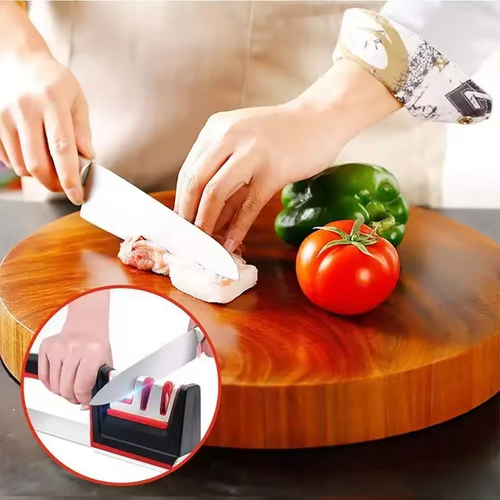 Two 4-in-1 professional hand polishing tools for quick polishing, grinding, and repairing kitchenware.