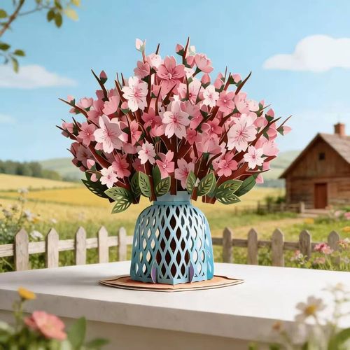 💐3D exquisite greeting card gift