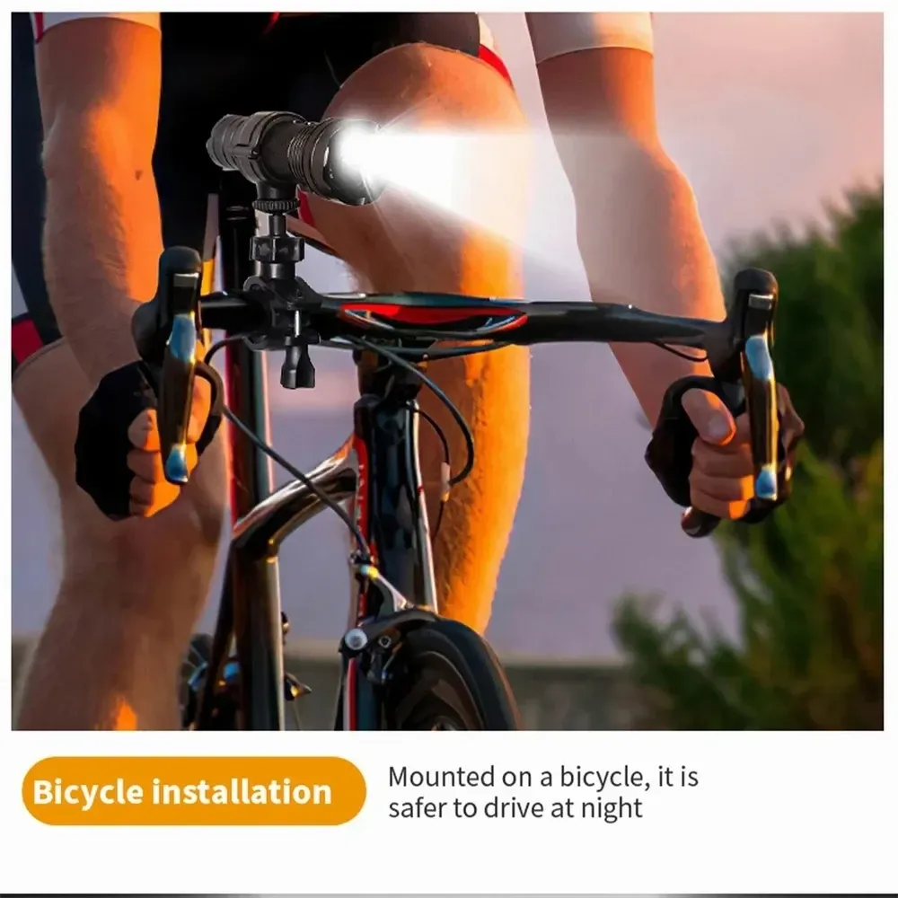 Outdoor Riding Sports Motorcycle Helmet Camera Flashlight Lighting Adventure Video Recorder