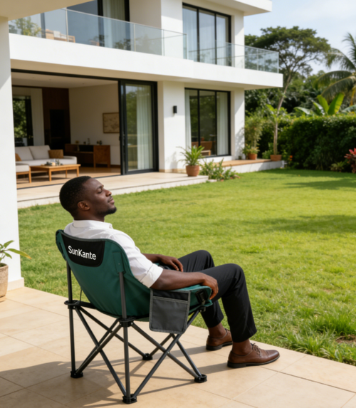 Ghana Family Folding Chairs | Unlock a New Era of Outdoor Comfort in West Africa