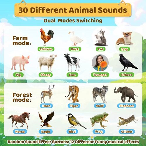 🎁Animal Assembly Horn 30 kinds of whistling horn suona children's animal horn exercise lung capacity boys and girls toys
