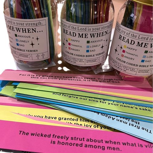 Scripture Jar Christian Art Gift🥹❤️🙏