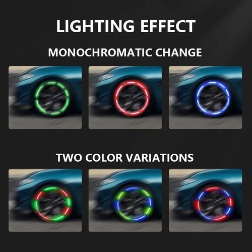 2 or 4 LED vehicle tire valve stem lights