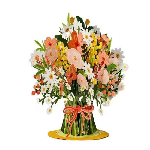 💐3D exquisite greeting card gift