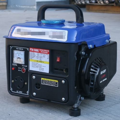 220V 650W Portable Gasoline Generator for Home Use