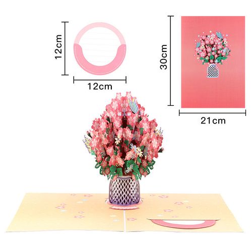 💐3D exquisite greeting card gift