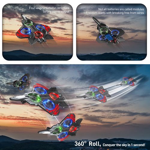 Cool LED Light Remote Control Airplane