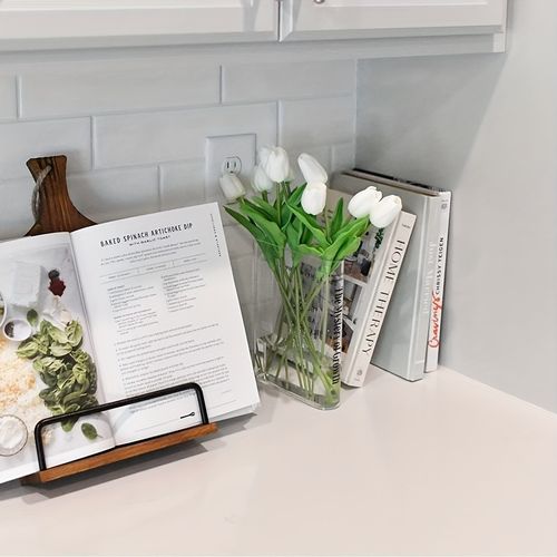 1 piece transparent book vase, book shaped vase🫶🫶